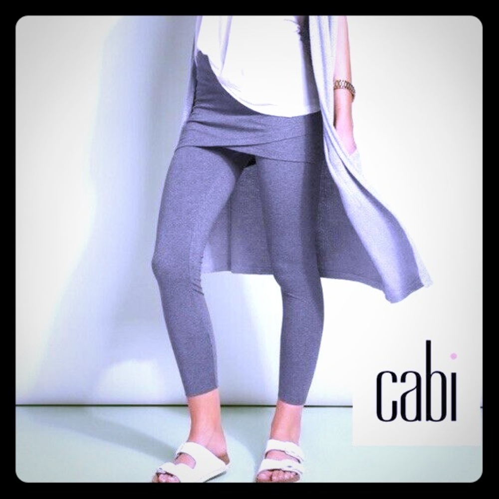 CABi M’leggins Gray XS NWOT